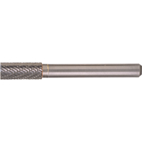 Solid Carbide Burrs - Cylinder Shape with No End Cut, SA-42, 3/32" Dia., 1/8" Shank Oxymax Inc