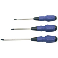 Phillips TORQUE DRIVE&reg; Screwdriver, #1, 4" L, Cushion Grip Handle Oxymax Inc