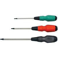Tournevis carr&eacute; TORQUE DRIVE, Tige de #1, Ronde, 4" lo, Prise en Coussin&eacute;e Oxymax Inc