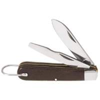 2-Blade Pocket Knife, 2-1/2" Blade, Carbon Steel Blade, Plastic Handle Oxymax Inc