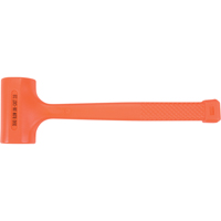 Dead Blow Hammer, 32 oz., Textured Grip, 13-1/4" L Oxymax Inc