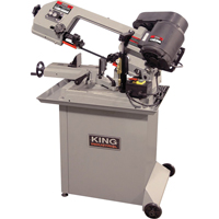 Dual Swivel Metal Cutting Band Saws, Horizontal, Round 5" and 5" x 6" Rectangular Cutting Capacity Oxymax Inc