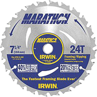 Contractor Saw Blades - Marathon&reg; Saw Blades, 7-1/4", 24 Teeth Oxymax Inc