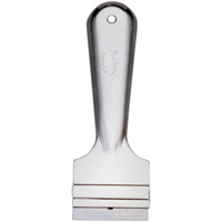 Grattoirs &agrave; lame de rasoir, Lame Acier &agrave; haute teneur en carbone, Largeur 1-1/2", Manche M&eacute;tal Oxymax Inc