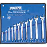 Wrench Set, Combination, 11 Pieces, Imperial Oxymax Inc