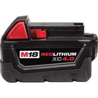 M18 Redlithium Battery, Lithium-Ion, 18 V, 4 A Oxymax Inc