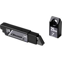 Ultra-Sharp Black Replacement Blades, Snap-Off Style Oxymax Inc