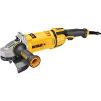 Large Angle Grinder with No Lock-On Switch, 7", 120 V, 15 A, 8500 RPM Oxymax Inc