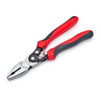Pro Series Dual Material Lineman's Compound Action Cutting Pliers Oxymax Inc
