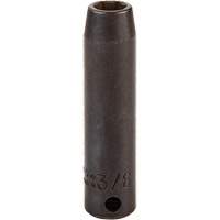 Socket, Impact, 3/8", 3/8" Drive, 6 Points, Deep Oxymax Inc