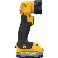 Lampe de travail Max, DEL, 110 lumens, 11 hres de fonctionnement, Bloc-pile Rechargeable, Plastique Oxymax Inc