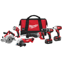 M18 Cordless 6-Tool Combo Kit, Lithium-Ion, 18 V Oxymax Inc
