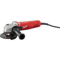 Petite meuleuse dangle avec interrupteur &agrave; glissi&egrave;re avec verrou, 4-1/2", 120 V, 11 A, 11000 Tr/min Oxymax Inc