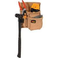 Half Carpenter Apron, Multiple Tool Holder, Leather, 4 Pockets Oxymax Inc