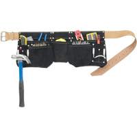 Journeyman's Carpenter Tool Belt, Leather, Black Oxymax Inc
