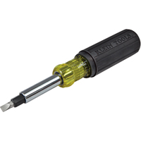 Heavy-Duty Multi-Bit Screwdriver/Nut Driver, 7-9/10" L, Cushion Grip Handle Oxymax Inc