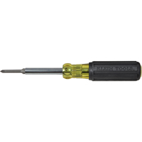Extended-Reach Multi-Bit Screwdriver/Nut Driver, 9-1/10" L, Cushion Grip Handle Oxymax Inc