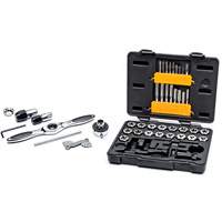 SAE Ratcheting Tap & Die Set, 42 Pieces Oxymax Inc