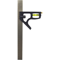 &eacute;querre combin&eacute;e pouces/m&eacute;trique, 12" lo, 1/8"/1/16"/1/32"/1 mm Graduations, Acier inoxydable, Ordinaire Oxymax Inc