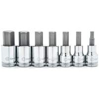 Jeu de douilles &agrave; embout m&eacute;triques, Hexagonale, Prise 1/2", 7 mr Oxymax Inc