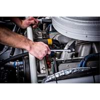 12-Point Long Pattern Wrench Set with Tool Roll, Combination, 15 Pieces, Imperial Oxymax Inc