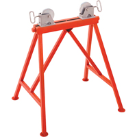 Adjustable Stand with Steel Roller #AR99, 36" Max. Pipe Capacity, 2500 lbs. Max. Weight Capacity Oxymax Inc