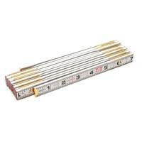 R&egrave;gle en bois pliante, 6' lo, Bois, Graduations de 1/6" Oxymax Inc