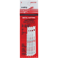 Jigsaw Blades, Bi-Metal, U-Shank, 2-3/4" L, 18 TPI Oxymax Inc