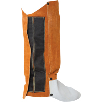Leather Spats, 14" L, Lava Brown Oxymax Inc