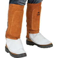 Leather Spats, 14" L, Lava Brown Oxymax Inc