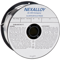 Fil à souder 4043, Aluminium, 0,035" diamètre TTU957 | Oxymax Inc