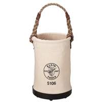 Seau &agrave; paroi droite, 14" h, Toile, Beige Oxymax Inc