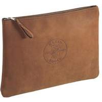 Sac &agrave; fermeture &agrave; glissi&egrave;re de portfolio en cuir pour entrepreneur, Porte-outil, Cuir, 1 Poches Oxymax Inc