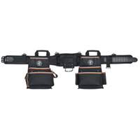 Ceinture &agrave; outils d'&eacute;lectricien Tradesman Pro, Nylon, Noir Oxymax Inc