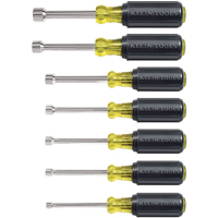 3" Shaft Cushion Grip Nut Driver Sets, 7 Pcs., Magnetic Oxymax Inc