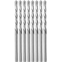 8-Piece Guidepoint Spiral Saw Bit with 1/8" Diameter, 1/8", 3/4" Flute Oxymax Inc