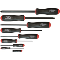 Ball Driver Screwdriver Sets - Metric, 9 Pcs. Oxymax Inc