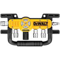 Quadraport 4-Port Line Splitter with Regulator Oxymax Inc