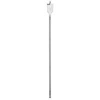 Flat Boring Bit, 3/8" Diameter, 1/4" Hex Shank, 16" Length Oxymax Inc