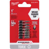 Jeu d'embouts Shockwave 1" Impact Duty Torx Oxymax Inc