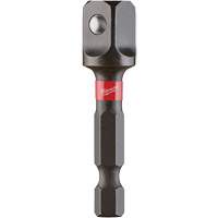 Shockwave Impact Driver Socket Adapters, 1/4" Drive Size, 3/8" Male Size, Ball, 1-7/8" L Oxymax Inc