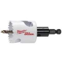 Hole Dozer Hole Saw with Arbor, 1-3/4", 1-5/8" Depth of Cut, Bi-Metal Oxymax Inc