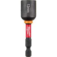 Shockwave Impact Duty Nut Driver, 1/4" Tip, 13 mm Drive, 2-9/16" L, Magnetic Oxymax Inc