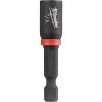 Shockwave Impact Duty Nutsetter, 1/4" Tip, 1/4" Drive, 1-7/8" L, Magnetic Oxymax Inc