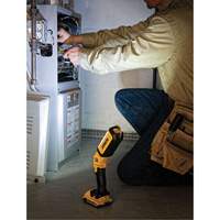 Max Cordless Hand-Held Area Light, LED, 500 Lumens, 3 Hrs. Run Time, Rechargeable Batteries, Not Included Oxymax Inc
