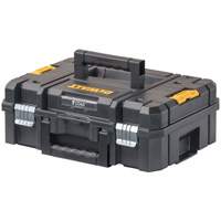 Coffre &agrave; outils avec dessus plat TSTAK II, 17-1/4" x 13" x 6-3/8", Noir Oxymax Inc