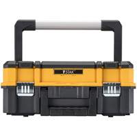 Coffre &agrave; outils avec poign&eacute;e longue TSTAK I, 17-1/4" x 13" x 6-3/8", Noir Oxymax Inc
