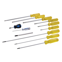 Slotted Screwdriver Set, 9 Pcs. Oxymax Inc