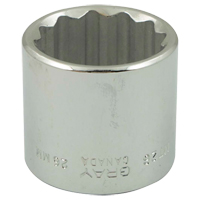 Socket, 6 mm, 3/8" Drive, 12 Points Oxymax Inc