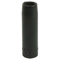 Socket, Impact, 7/16", 3/8" Drive, 6 Points, Deep Oxymax Inc